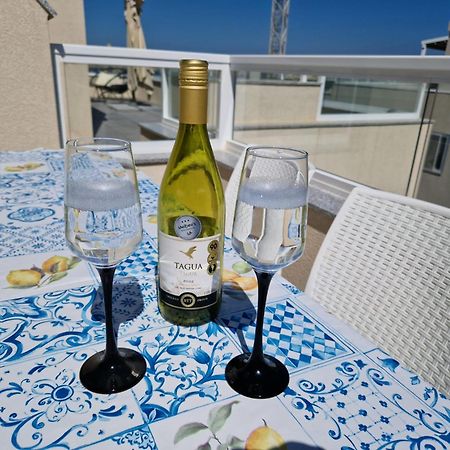 Sea View New Penthouse Terrace & Garage Parking Leilighet San Pawl il-Baħar Eksteriør bilde