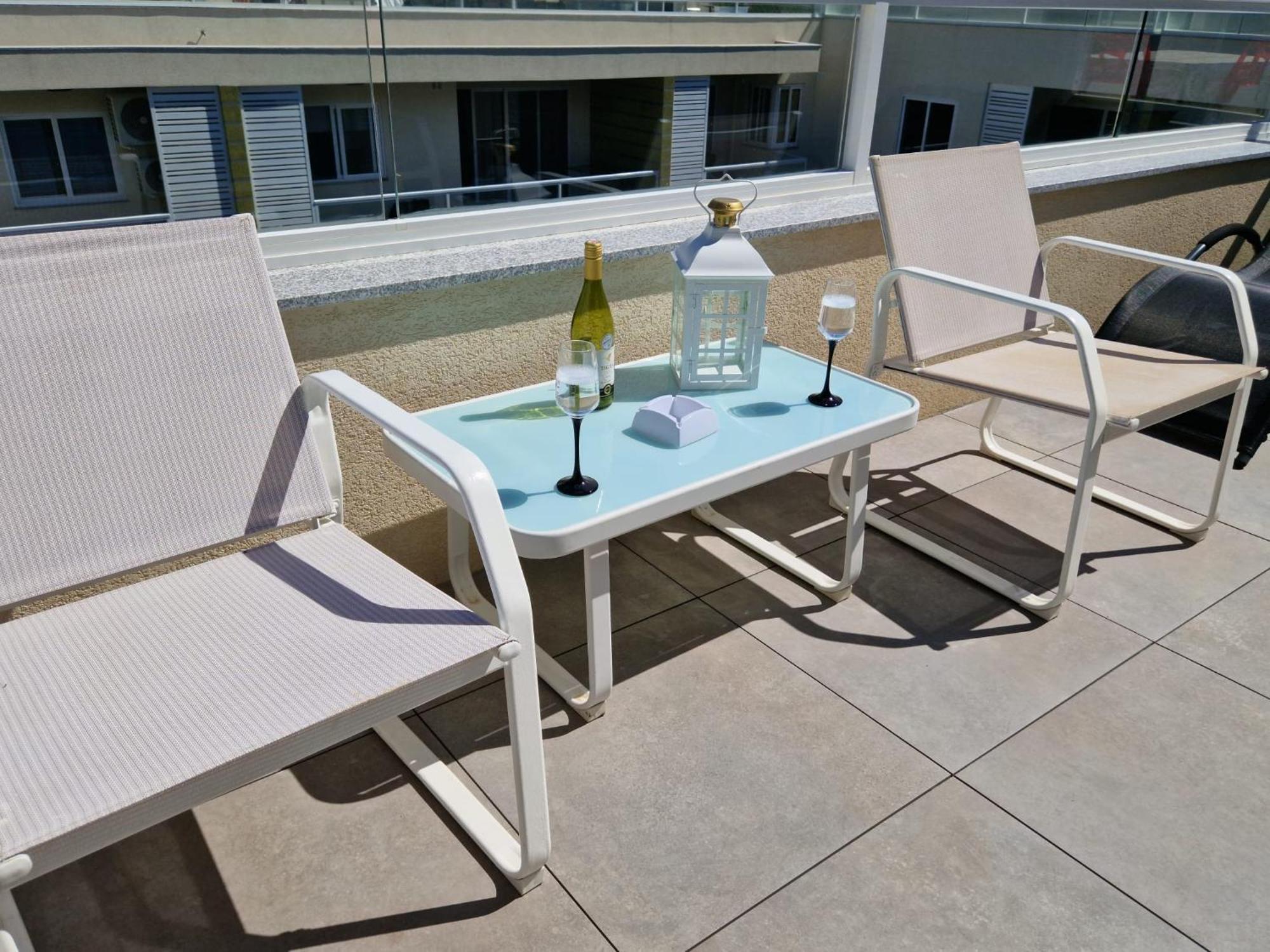Sea View New Penthouse Terrace & Garage Parking Leilighet San Pawl il-Baħar Eksteriør bilde