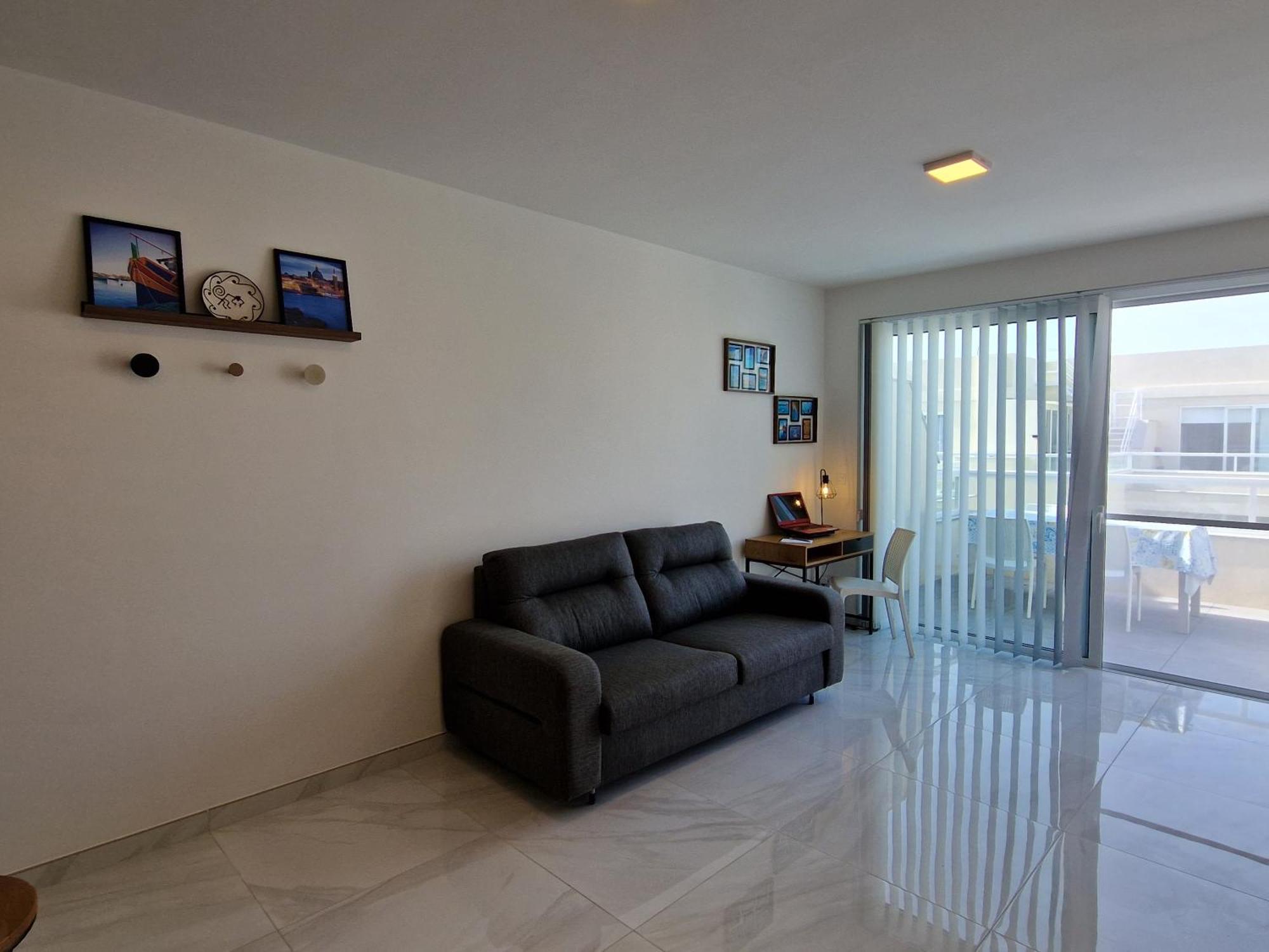Sea View New Penthouse Terrace & Garage Parking Leilighet San Pawl il-Baħar Eksteriør bilde